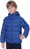 Hooded Puffer Jackets for Boys and Girls – Lightweight and Packable – Autumn and Winter Coat, Warm and Comfy