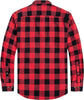 J.VER Men'S Flannel Plaid Shirts Long Sleeve Regular Fit Casual Button down Checkered Buffalo Plaid Shirt for Fall Winter