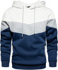 MANLUODANNI Mens Hooded Sweatshirt Casual Long Sleeve Drawstring Print Pullover Hoodies